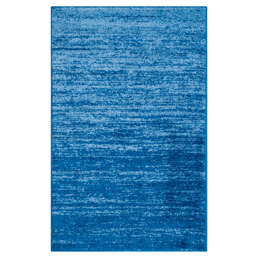 Norris Accent Rug - Light Blue/Dark Blue (2'6inx4') - Safavieh