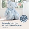 Bearington Large Blue Teddy Bear Plush, 18 Inch Blue Stuffed Animal - 2 of 4