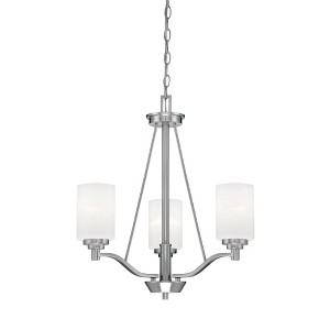 Millennium Lighting Durham 3 - Light Chandelier in  Satin Nickel - 1 of 1