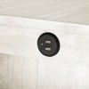 Inspire Q O'Brien Wood Counter Height Dining Table with Charging Station White: Rubberwood, 4-Seat, Non-Extension - 4 of 4