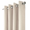 Thermaplus Shadow Blackout UV Protection Grommet Curtain Panel for Windows 52" x 63" Off-white - image 3 of 4