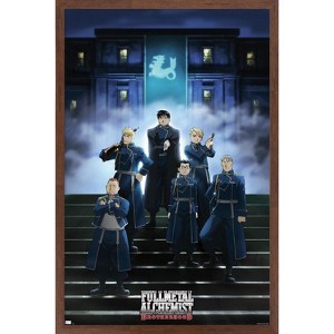 Trends International Fullmetal Alchemist: Brotherhood - Key Art 2 Framed Wall Poster Prints - 1 of 4