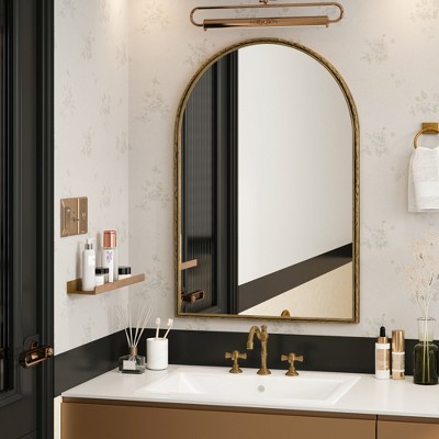 Bathroom Mirror,Vanity Mirror or Wall Decor Mirror Concise Style for Living Room Bedroom Entryway(Contains Mirror Only)