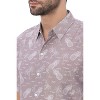HAPPY BAY Mens Button Down Short Sleeve Holiday Casual Shirts - 3 of 4