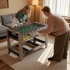 Gymax 2-in-1 48" Swivel Multi Game Table w/Legs 2 Balls Cue Sticks Triangle Brush - 2 of 4