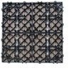 11 Pcs solid 3D WPC locking Deck Tiles 12 x 12 Inch Patio Deck Tiles Waterproof Outdoor Flooring Composite Decking Boards Floor Decking Tiles - 4 of 4