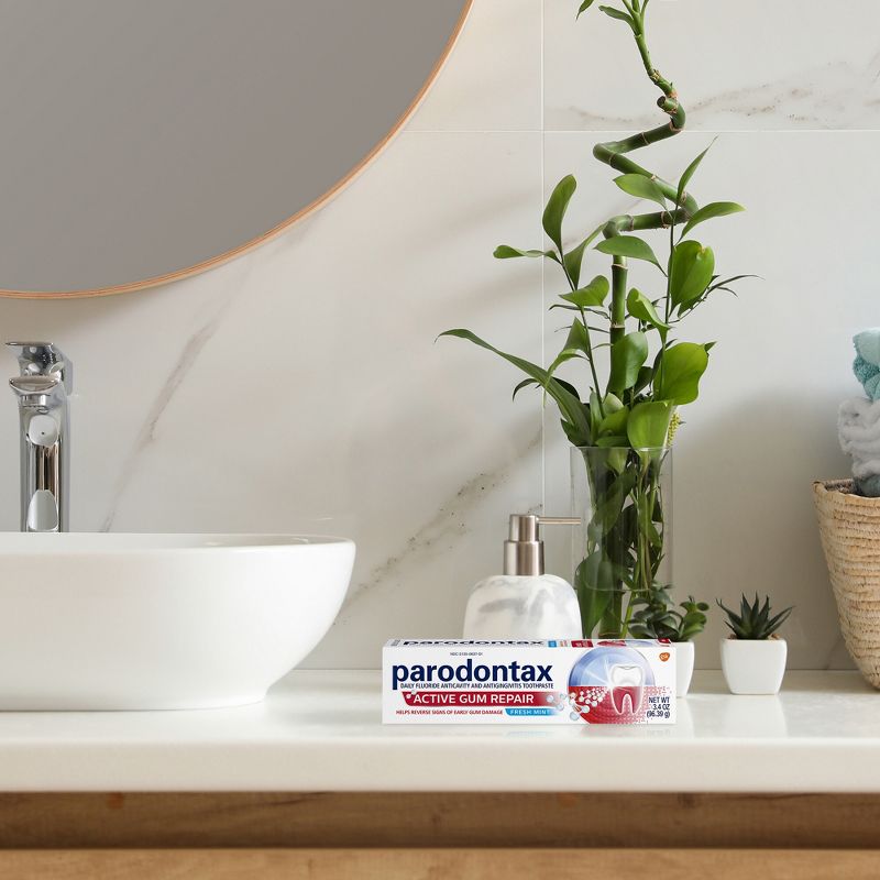 Parodontax Active Gum Repair Toothpaste - Fresh Mint - 3.4oz, 5 of 12