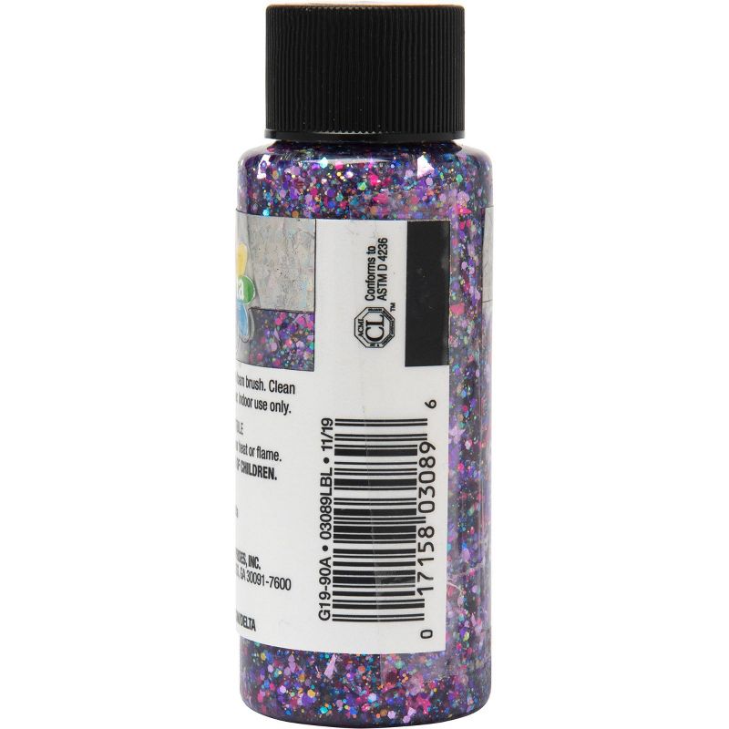 Delta Ceramcoat Glitter Explosion Acrylic Paint (2oz), 4 of 11