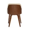 Bacci Mid Century Modern Dining Accent Chair - Lumisource - 4 of 4