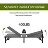 DOMETOUR Adjustable Twin XL Bed Frame - Dual Motors, Head & Foot Incline, Zero Gravity, TV Presets, 450 lbs Capacity - 3 of 4
