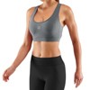 SKINS SERIES-3 Women's Premium Compression Sports Bra-Increase Circulation, Lightweight for Running, Soccer & Workouts Charcoal X-Large - 3 of 4