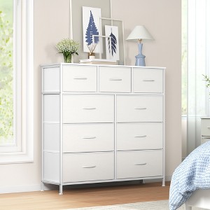 9-Drawer Storage Dresser - Steel Frame Organizer with Non-Woven Fabric Drawers, Multi-Use for Bedroom, Office - 1 of 4