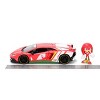 Hollywood Rides Lamborghini Aventador with Knuckles Toy Vehicle 1:24 Scale - 3 of 4