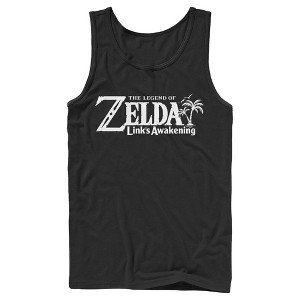 Men's Nintendo Legend of Zelda Link's Awakening Classic Logo Tank Top - 1 of 4