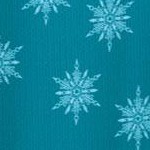 dark turq snowflakes