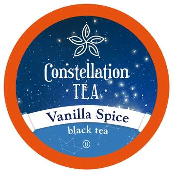 Constellation Tea, Vanilla Spice,  Black Tea K Cups, 40 Count