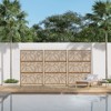 MAYEERTY 71x47 Simple and modern outdoor decorative screen partition - 2 of 4