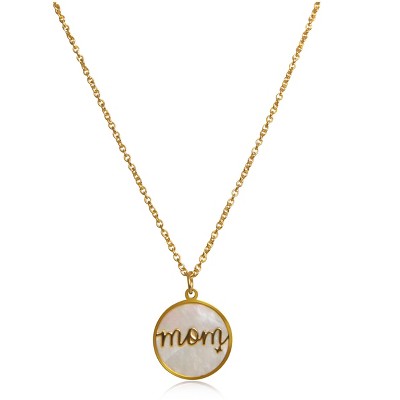 Jewels by Sunaina - IVORY Gold Mother-of-Pearl Necklace