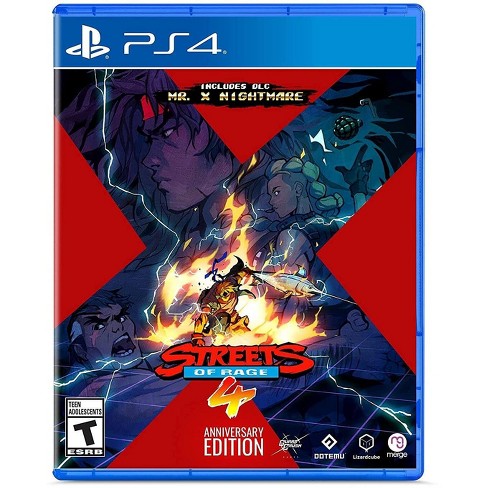 Streets Of Rage 4 - Anniversary Edition - Playstation 4 : Target