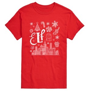 Men's - Elf - Doodle Logo Short Sleeve Graphic T-Shirt - 1 of 4