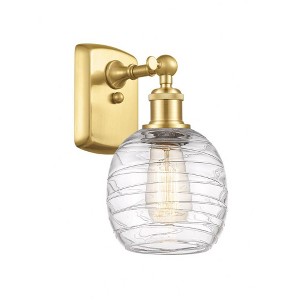 Innovations Lighting Belfast 1 - Light Sconce in  Satin Gold - 1 of 1