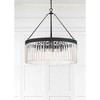 Crystorama Lighting Emory 8 - Light Chandelier in  Black Forged - 3 of 4