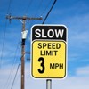 Unique Bargains Aluminum Weather Resistant Waterproof Rust Free Traffic Signs 2 Pcs - 4 of 4