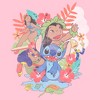 Girl's Lilo & Stitch Distressed Group Portrait T-Shirt - 2 of 4