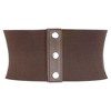 INSPIRE CHIC Women's Elastic Wide Corset Vintage Lace-up Tied Cinch Waspie Waist Belts 1Pc - 2 of 4