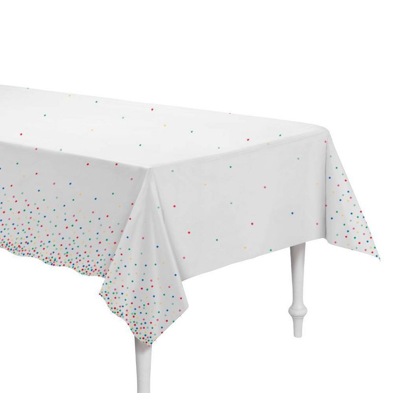 54&#34;x84&#34; Dotted Everyday Table Cover - Spritz&#8482;, 1 of 4