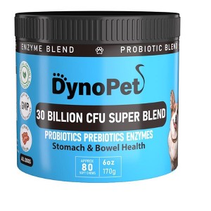 DynoPet Digestive Probiotic Chews Supplement for Dogs - Bacon Flavor - 80 Soft Chews - 1 of 4