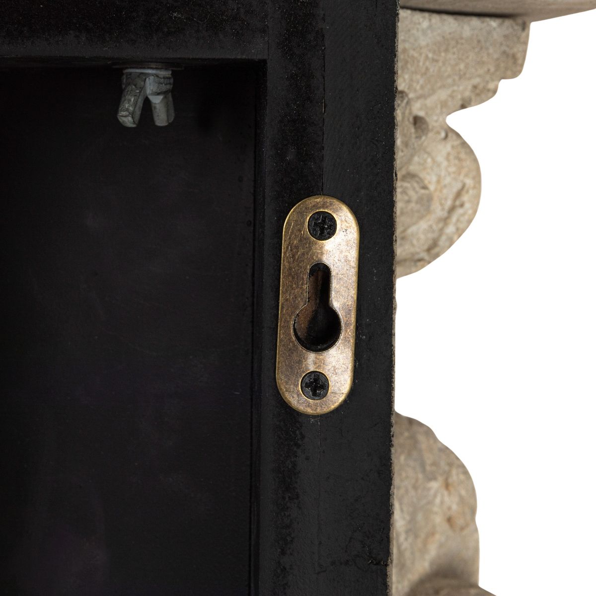 Storied Home Decorative Wood Fireplace Mantel - thumbnail 9