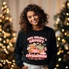 Simply Sage Market Women's Graphic Sweatshirt Groovy Little Christmas Truck - 2 of 4