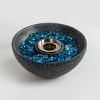 Tabletop Fire Pit Black, Table Top Fire Bowl Outdoor & Indoor Portable Ethanol Fireplace Alcohol Fire Pot - 2 of 4