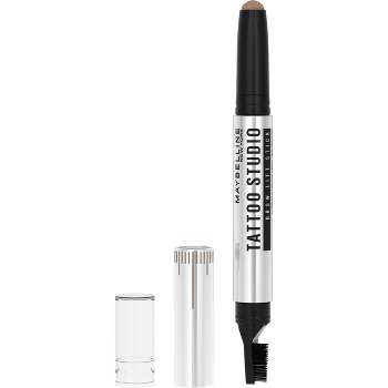 Maybelline TattooStudio Brow Lift Stick, Fade-Resistant and Smudge-Resistant - Blonde - 0.038oz