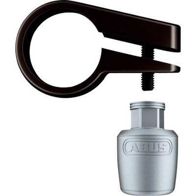 Abus Nutfix Seatpost Wheel/Frame Lock Silver 28.6mm