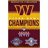 Trends International NFL Washington Commanders - Champions 23 Unframed Wall Poster Prints - 4 of 4