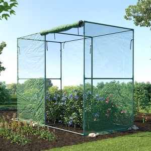 Aoodor Crop Cage Plant Protection Tent, Greenhouse Fruit Cage Netting Cover for Plants/Herbs/Fruit Garden, Yard, Lawn with Zipper - 1 of 4