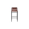 Meridian Furniture,Dax Brown Vegan Leather Counter Stool - 3 of 4