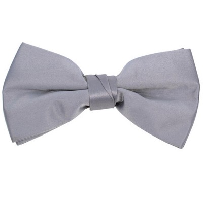Young Boy's Pre-tied Clip On Bow Tie - Formal Tuxedo Solid Color