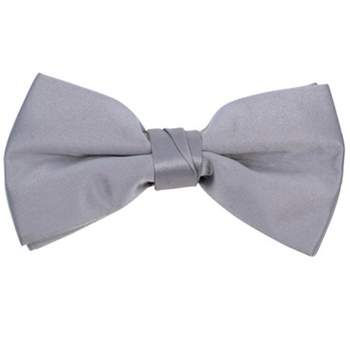 Men's Pre-tied Adjustable Length Bow Tie - Formal Tuxedo Solid Color