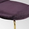 Pincay Modern Glam Velvet Accent Chair - Christopher Knight Home - 4 of 4