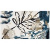 Simple Spaces Mid Summer Night Doormat, 21" x 33" – Moody Floral Design in Deep Tones for Stylish Entryways - 2 of 3