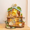 ROBOTIME Dollhouses, DIY Miniature Dollhouse with Puppy's Cozy Theme, Gift for Adult Kids, Multicolored, 10.93"*2.6"*8.31" - 2 of 4