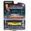 1971 Chevrolet Monte Carlo Lowrider Sunflower Yellow with Black Top 1/64 Diecast Model Car by Greenlight - 3 of 3