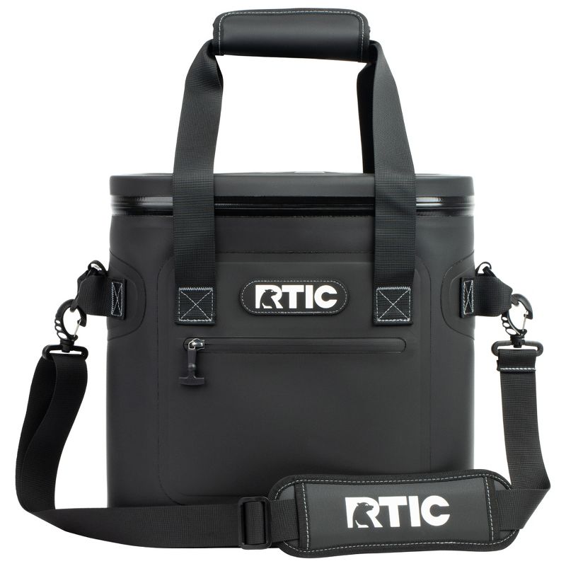 RTIC Outdoors 20 Cans Ultra-Tough Soft Sided Cooler - Black