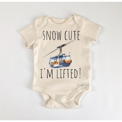Snowboarding Snowboard - Baby Boy Girl Clothes Infant Onesie® Funny Cute GS1 BBY