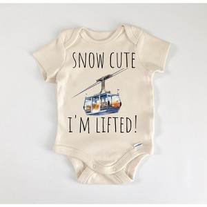 Snowboarding Snowboard - Baby Boy Girl Clothes Infant Onesie® Funny Cute GS1 BBY - 1 of 1