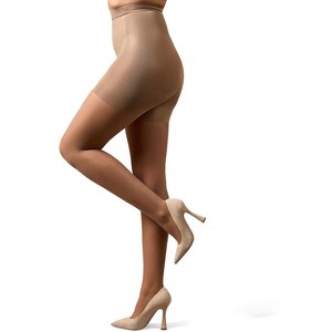 Memoi Women's BodySmootHers Girdle Top Shaper Sheers - 1 of 4