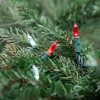 Northlight LED Mini Christmas Lights - Red and White - 33' Green Wire - 100ct - 3 of 4